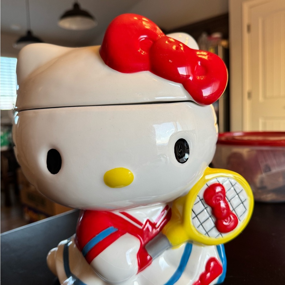 Hello Kitty Ceramic Cookie Jar